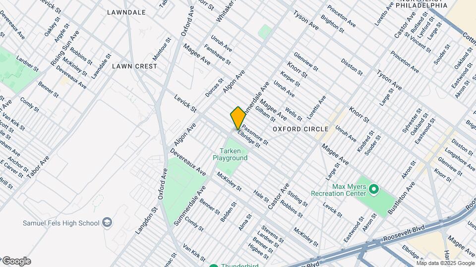 1110 Elbridge St Map and Location Details