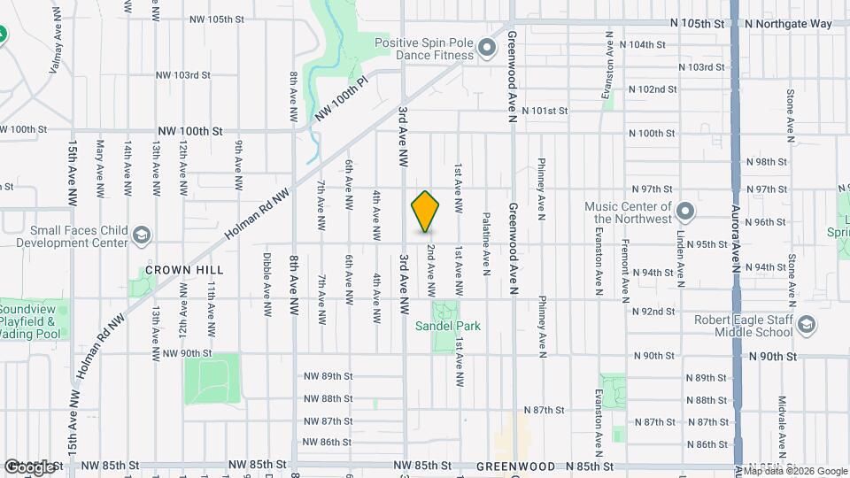 202 NW 95th St Map and Location Details