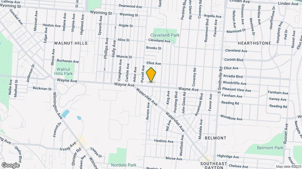 3131 Wayne Ave Map and Location Details