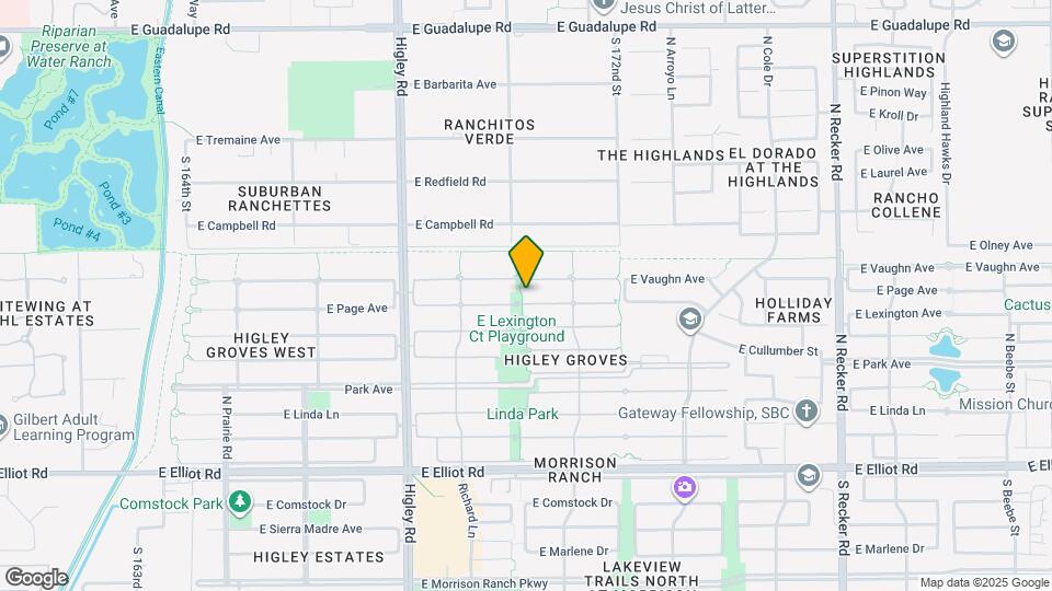 3424 E Page Ave Map and Location Details