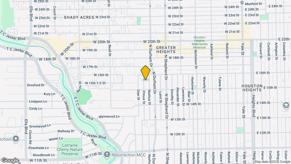 1528 Prince St Map and Location Details