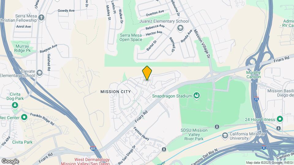 9216 Piatto Ln Map and Location Details