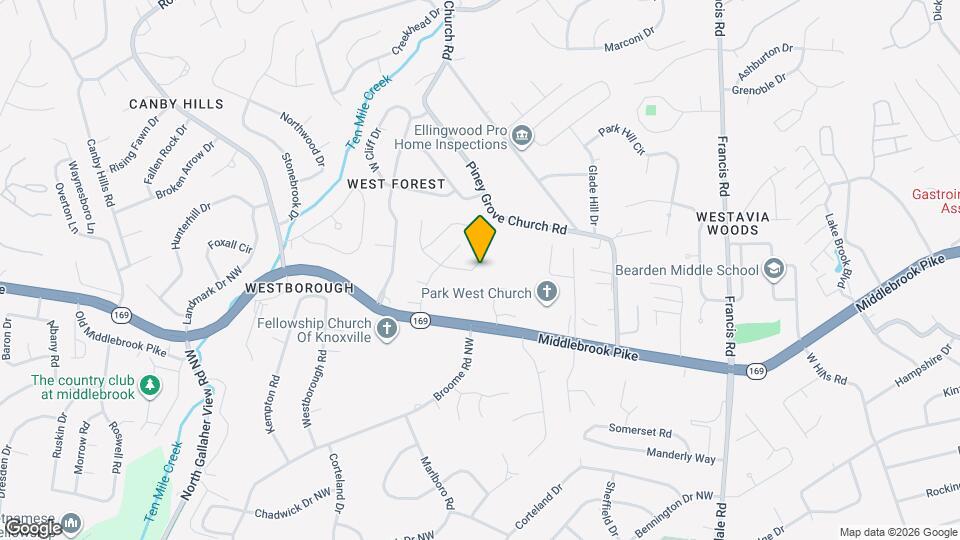 7742 Ellisville Ln Mapa y Detalles de la Ubicación