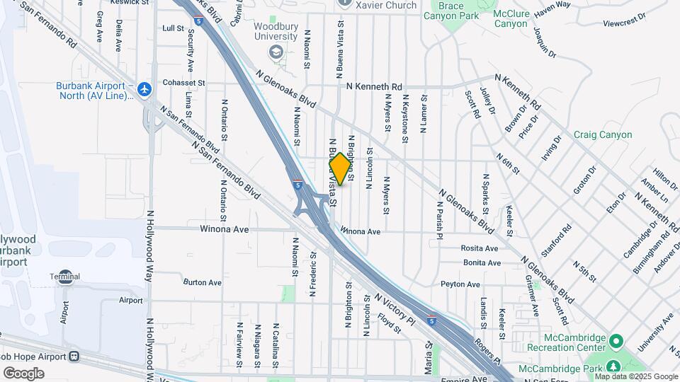 2510 N Buena Vista St Map and Location Details