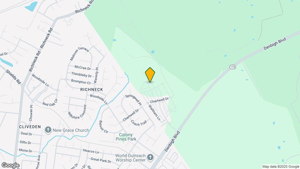 1615 Independence Blvd Map and Location Details