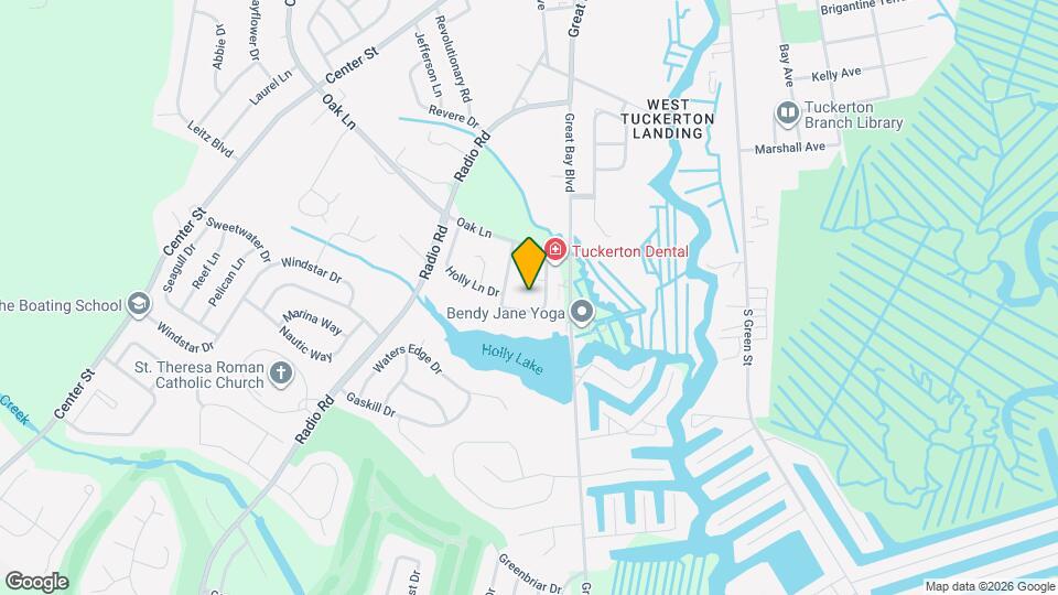 166 E Holly Ln Map and Location Details