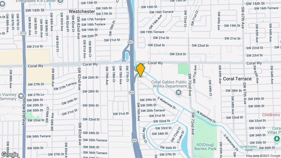 7591 SW 28th Street Rd Map and Location Details