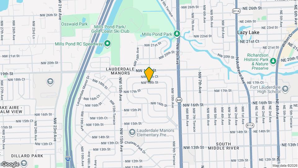1200 NW 18th St Mapa y Detalles de la Ubicación