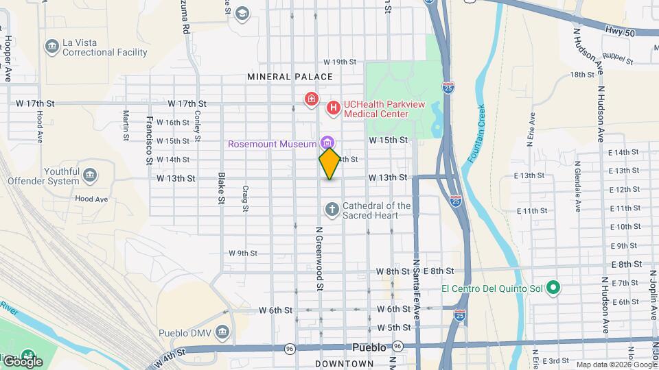 410 W 13th St Map and Location Details