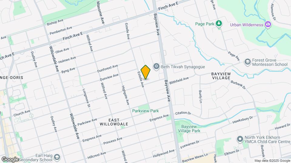 312 McKee Ave Map and Location Details