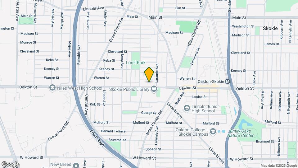 5220 Oakton St Map and Location Details
