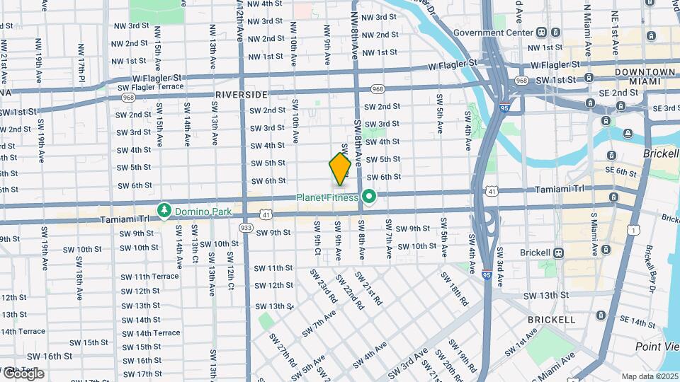 677 SW 9th Ave Map and Location Details
