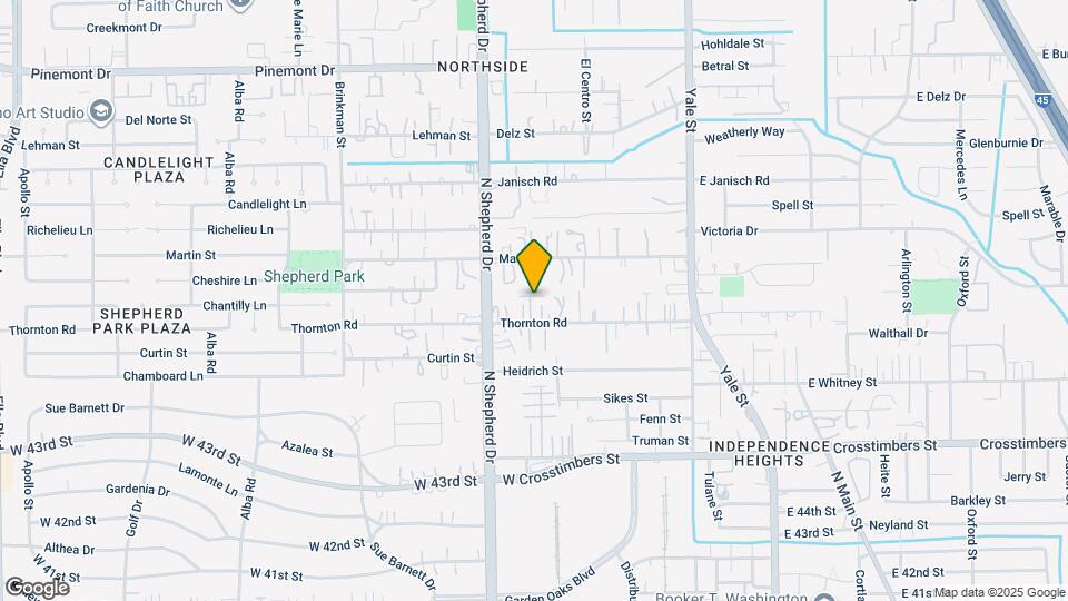 613 Thornton Oaks Ln Map and Location Details