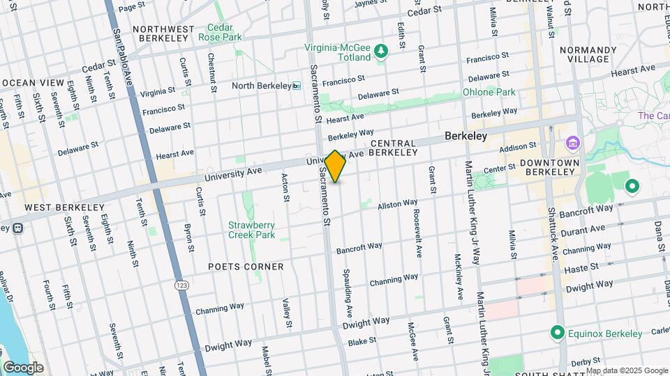 2110 Spaulding Ave Map and Location Details