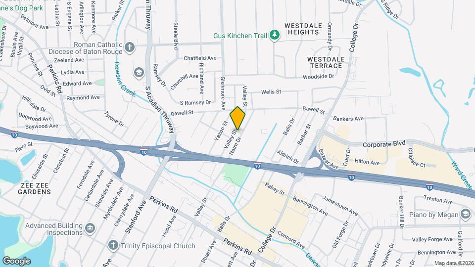 2525 Valley St Map and Location Details