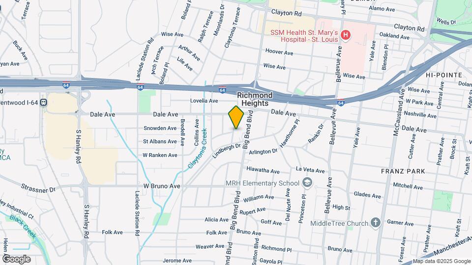 1430 Woodland Dr, Unit 2 Mapa y Detalles de la Ubicación