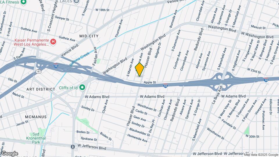 Co/relate West Adams (Shared Apartments) Map and Location Details