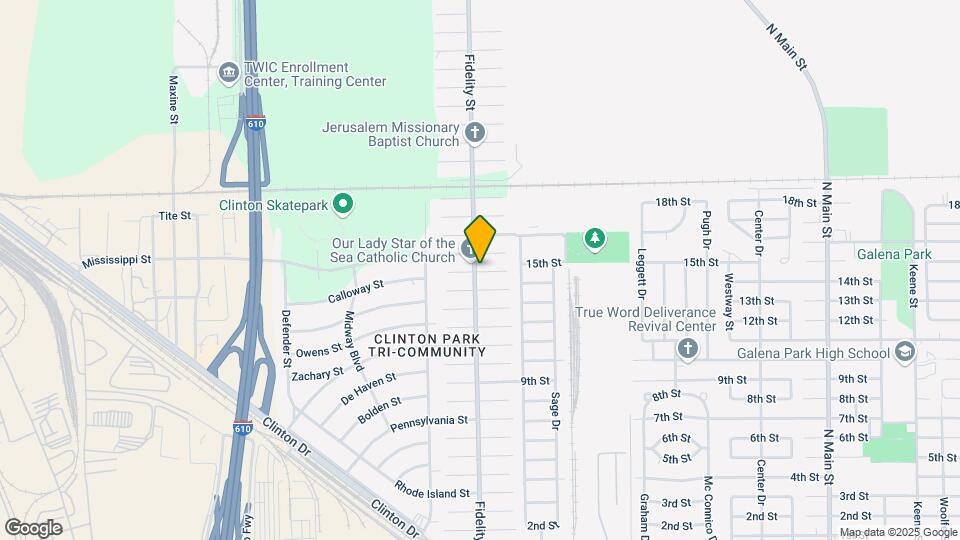 409 Calloway St Map and Location Details