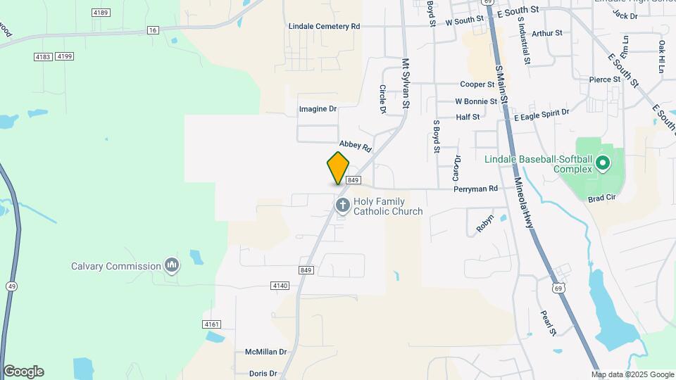 Forest Trails Map and Location Details