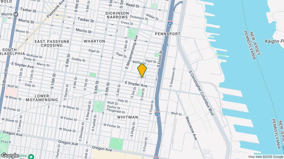 2010 S Philip St Map and Location Details