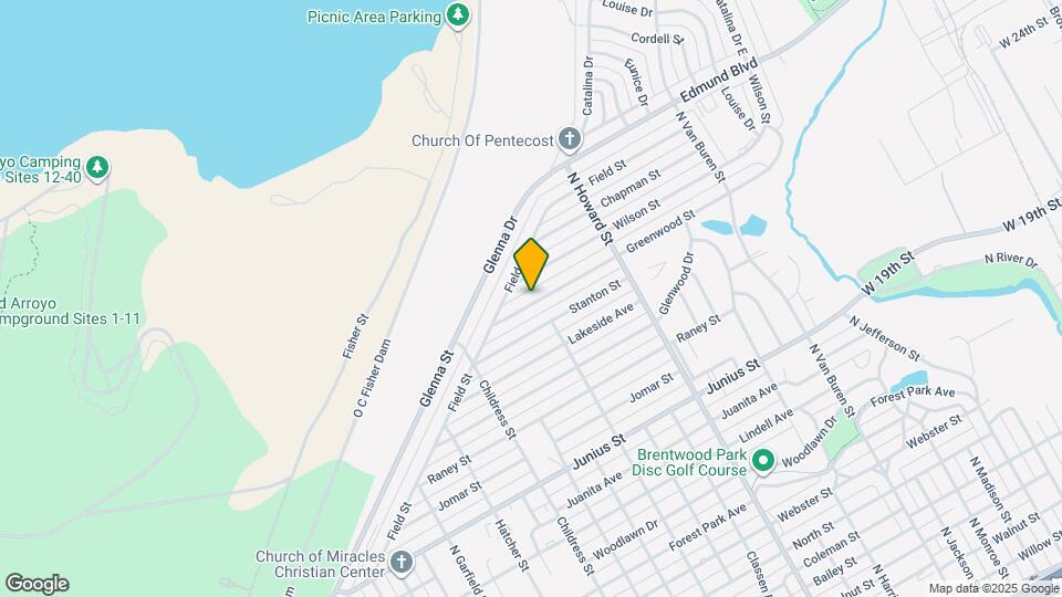 2402 Greenwood St Map and Location Details