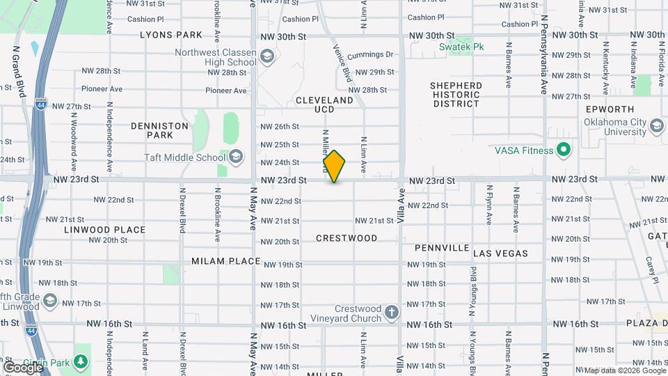 2724 NW 23rd St Mapa y Detalles de la Ubicación