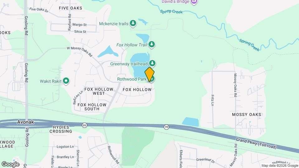 23011 Fox Hunt Dr Map and Location Details