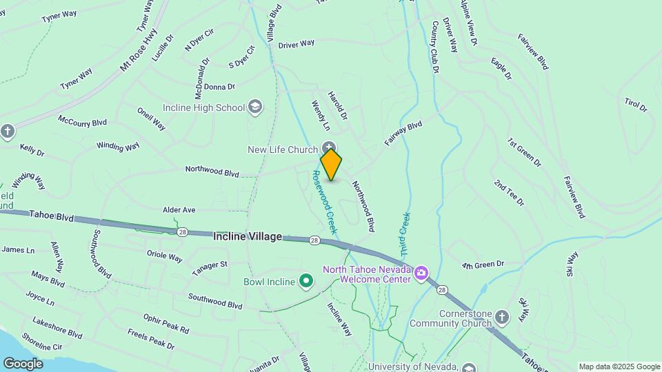 929 Northwood Blvd Map and Location Details