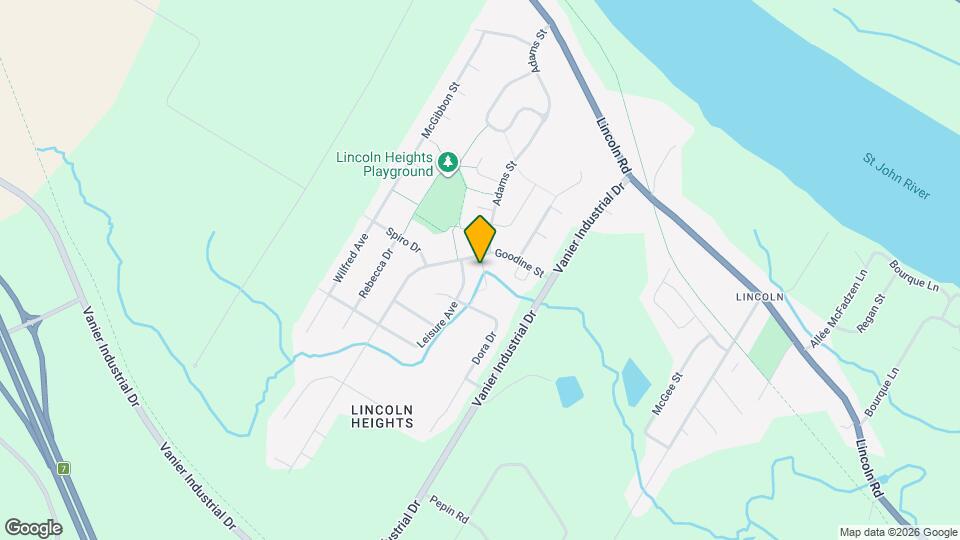 112 Goodine St Map and Location Details