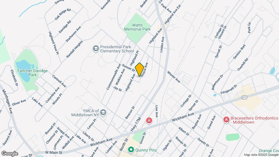 39 Royce Ave Map and Location Details