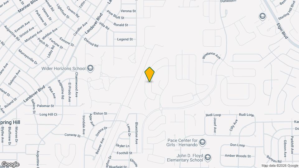 3575 Hornbeam Rd Map and Location Details