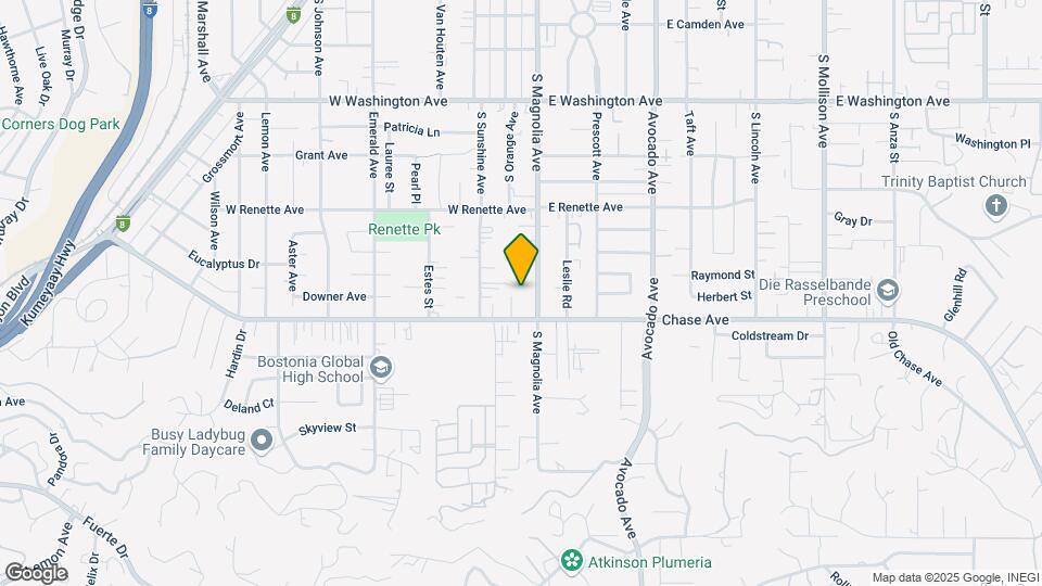 1054 S Magnolia Ave Map and Location Details