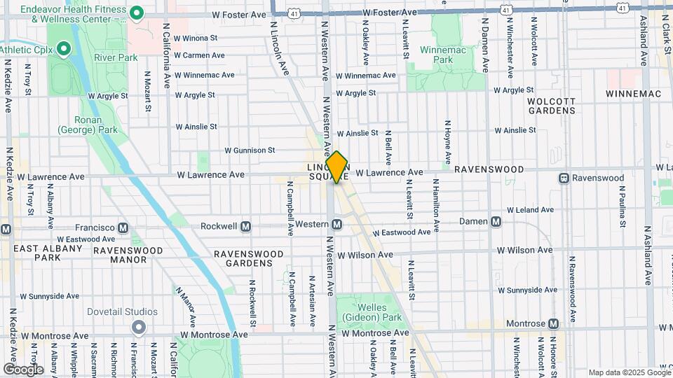 4754 N Lincoln Ave, Unit 2 Map and Location Details