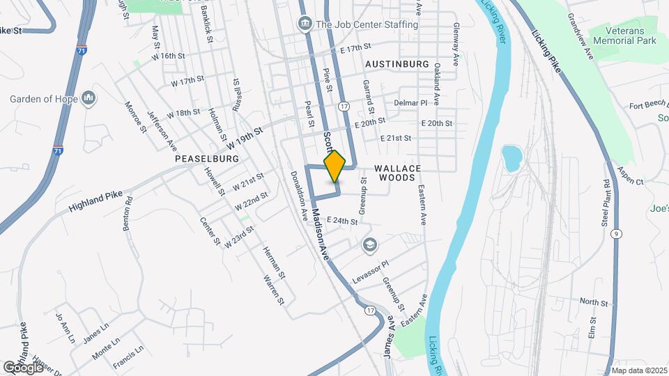 2219 Scott St Map and Location Details