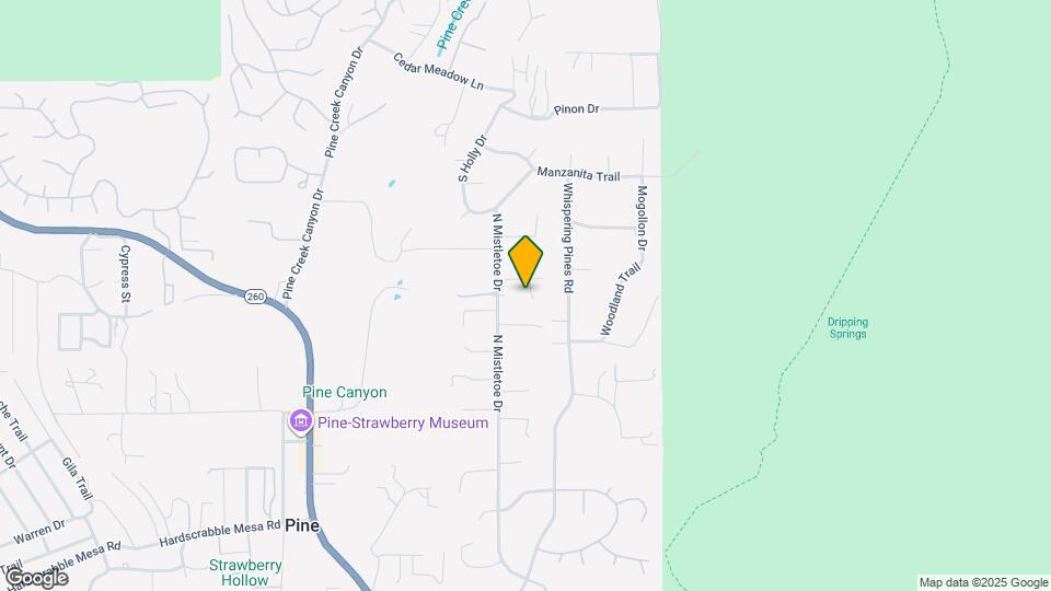 5673 E Horseshoe Way, Unit Cabin Map and Location Details