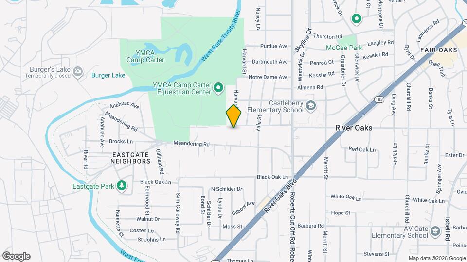 5605 Baylor Ave Map and Location Details