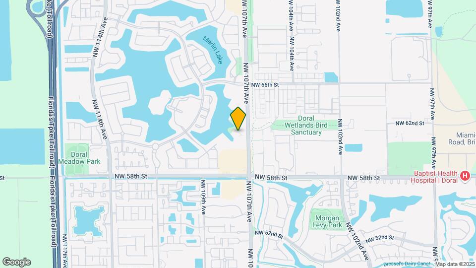 10720 NW 66th St Map and Location Details