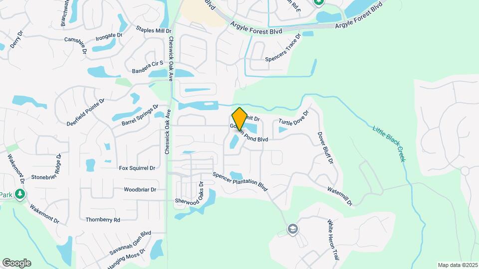 2993 Golden Pond Blvd Map and Location Details
