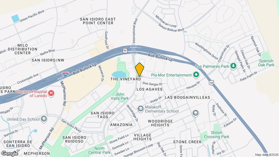 10702 Patron Loop Map and Location Details