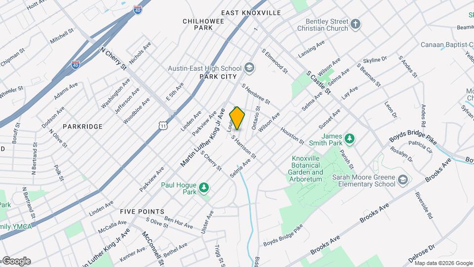 2711 Tarleton Ave Map and Location Details