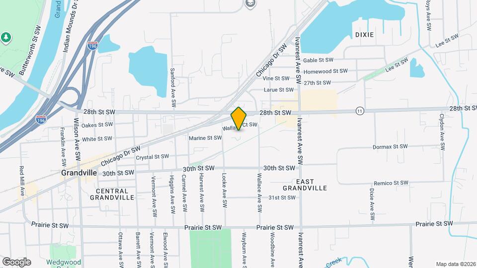 3444 Wallace Ct SW Map and Location Details