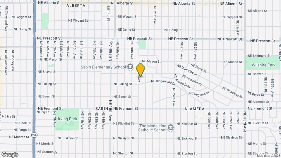 3936 NE 19th Ave Map and Location Details