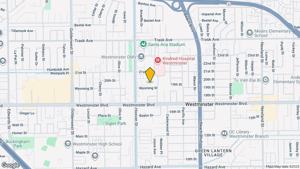 7601 Wyoming St Map and Location Details