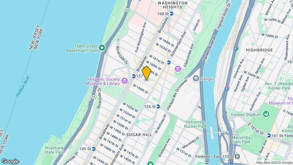 521 W 157th St Map and Location Details