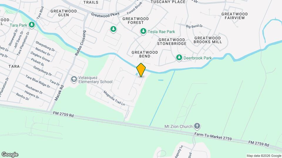 723 Chestnut Cove Ln Map and Location Details