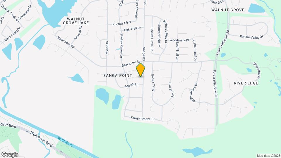 523 S Sanga Rd, Unit 2 Map and Location Details