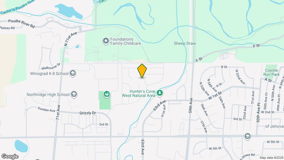 215 N 62nd Ave Map and Location Details