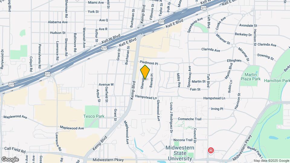 3303 Sherwood Ln Map and Location Details