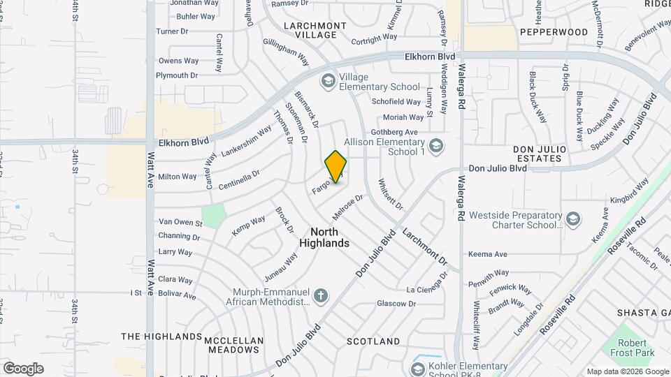 6629 Medora Dr Map and Location Details