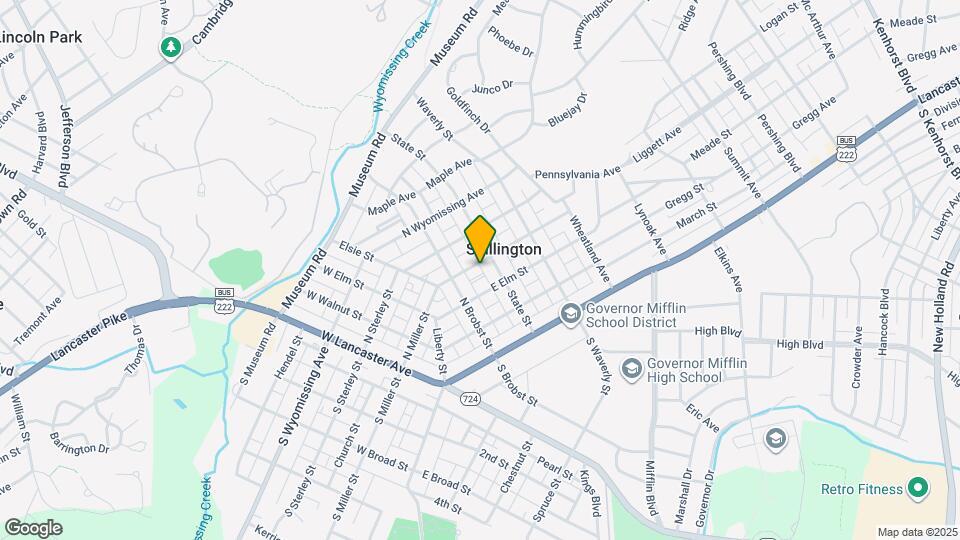 122 Reading Ave Map and Location Details